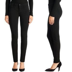 J Brand Luxe Sateen Mid-Rise Super Skinny